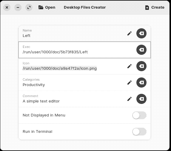 An example of a desktop file