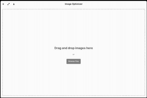 Getting ready to use Image Optimizer