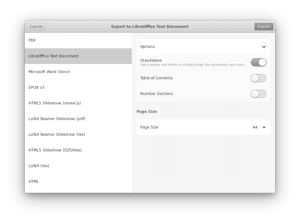 Advanced export options in Apostrophe