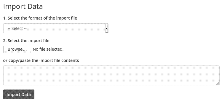 Importing passwords into Bitwarden
