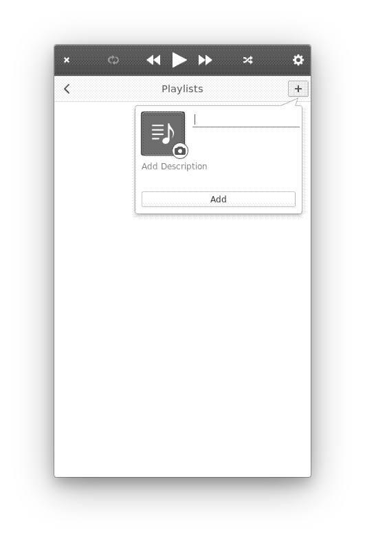 Adding a playlist to Byte