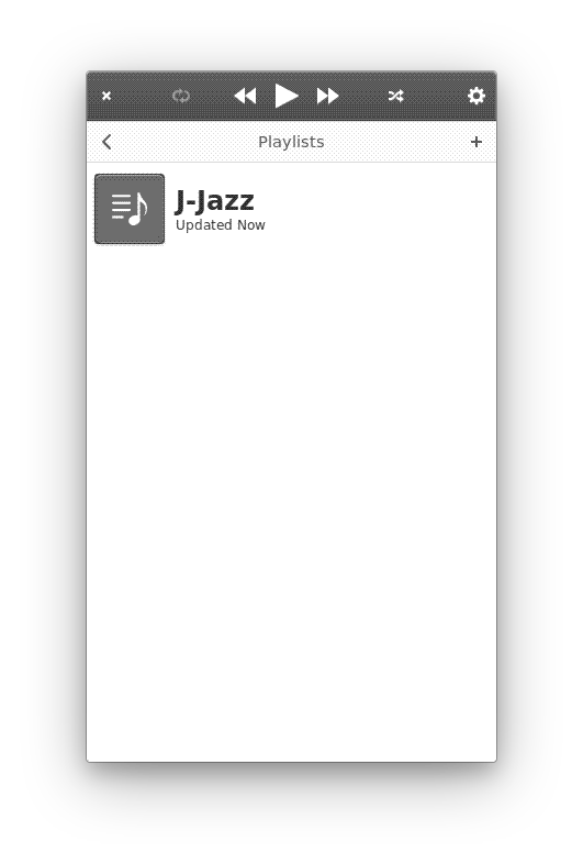 The playlist in Byte