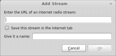 Adding a stream in Clementine