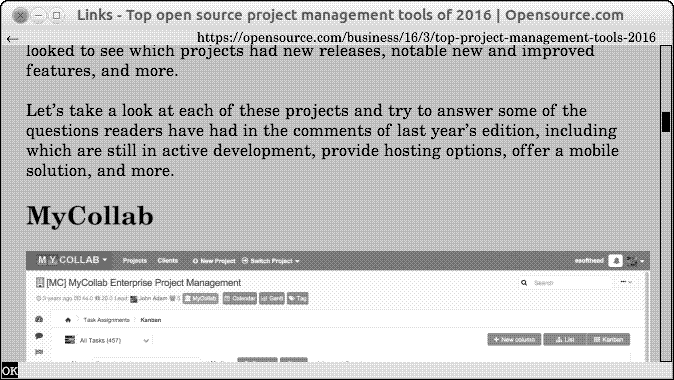 Going graphical with Links2
