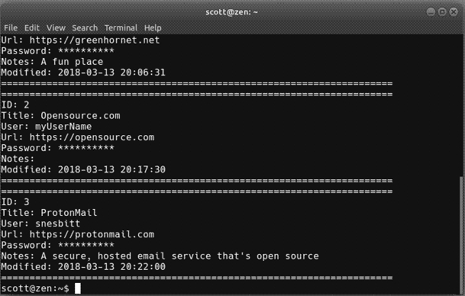 Managing your passwords with Titan