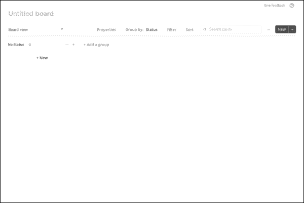 A new kanban board in Focalboard