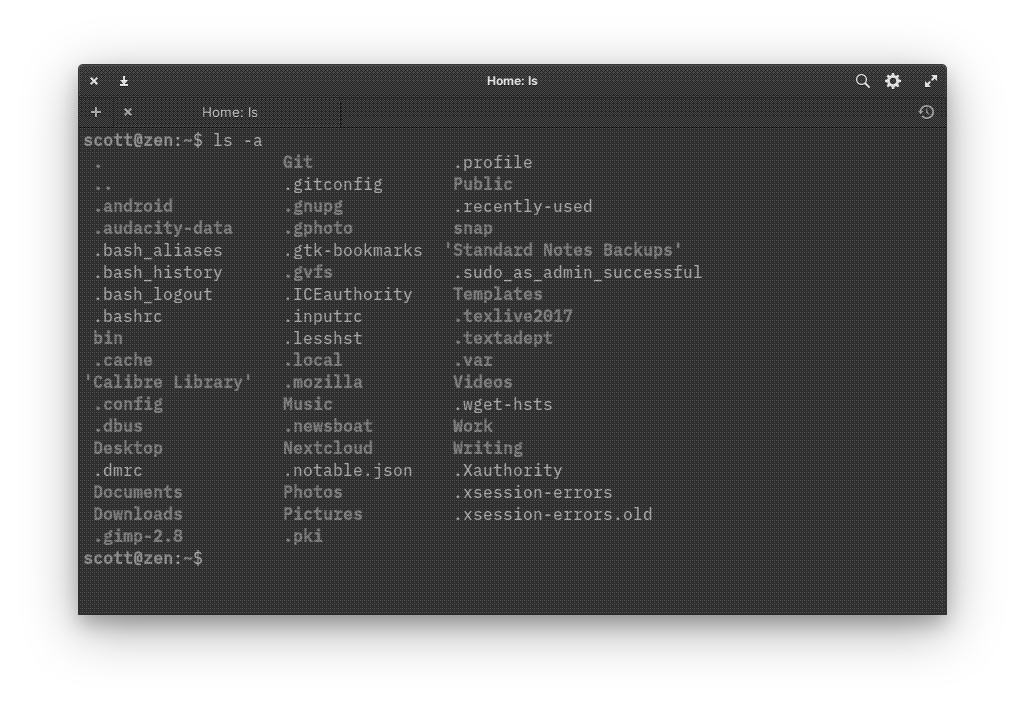 Getting file attributes