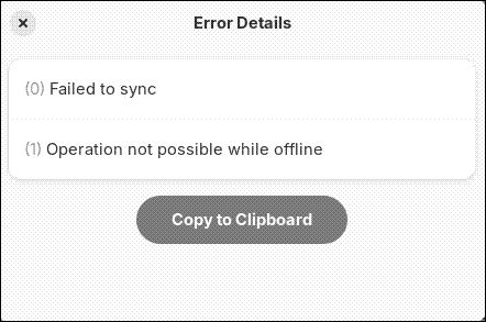 NewsFlash telling me I’m not online