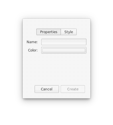 Setting notebook properties in Notes-Up