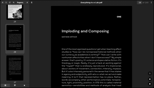 Night Mode in Papers