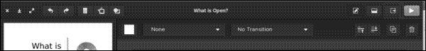 Click this button to start presenting with Spice-Up