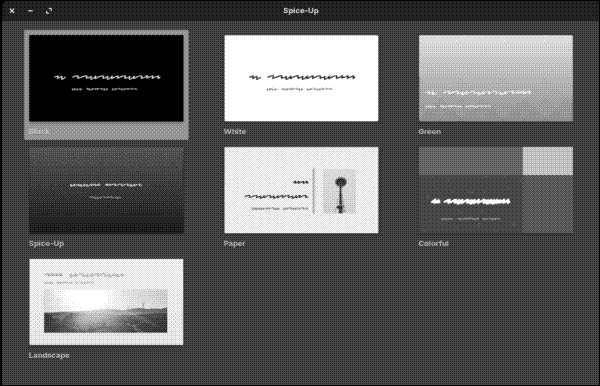 Templates in Spice-Up