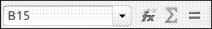 The Sum button in LibreOffice Calc