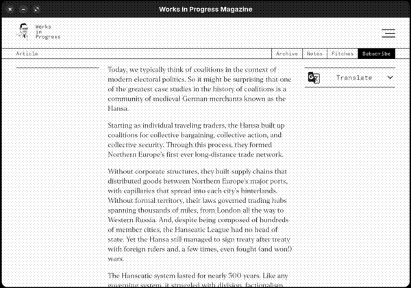 Example web app