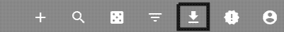 The export icon on wallabag’s toolbar