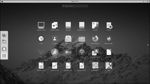 GNOME-like desktop layout in Zorin OS